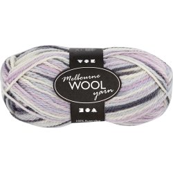 Ullgarn Melbourne 50g pastell harmoni