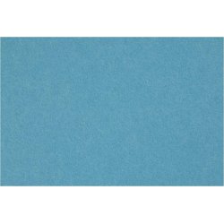 Hobbyfilt kraftig 42x60 cm turkos