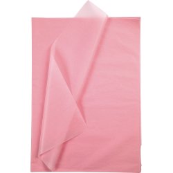 Silkepapir, 50x70 cm, 14g, 25 ark, pink