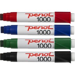 Penol 1000 märkpenna, röd