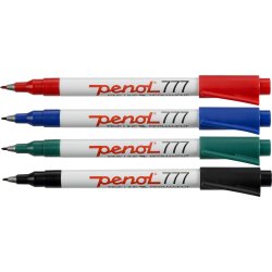 Penol 777 märkpenna, svart