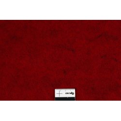 Meleret Hobbyfilt, A4 21x30 cm, 10 ark, rød