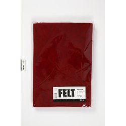 Hobbyfilt Melerad A4 21x30 cm 10 ark röd
