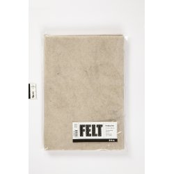 Hobbyfilt Melerad A4 21x30 cm 10 ark rå vit