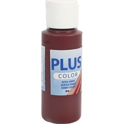 Hobbyfärg Plus Color 60ml vinrött