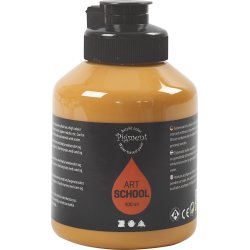 Akrylfärg Pigment 500ml ochre