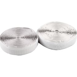 Kardborreband 20 mm x 5 m Vit