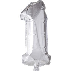 Folieballong Silver 1