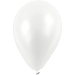Ballonger 10 st Vit