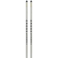 Cross D-1 Mini Refill, medium, svart, 2 st.