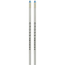 Cross D-1 Mini Refill, medium, blå, 2 st.