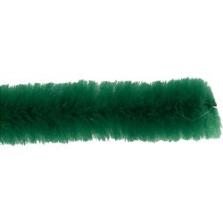 Piprensare Chenille 6 mm 50 st Grön