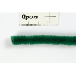 Piprensare Chenille 9 mm 25 st Grön
