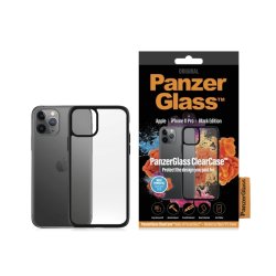 Panzerglass ClearCase sort cover til iPhone 11 Pro