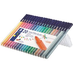 Staedtler Triplus Color tusser, 20 stk.