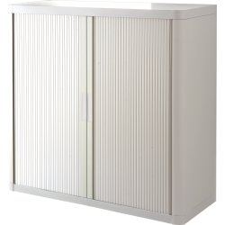 Paperflow Easy Office 1 m, 2 hyllor, vit