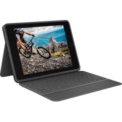 Fodral Logitech Rugged Folio Tangentbord Svart