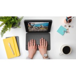 Fodral Logitech Rugged Folio Tangentbord Svart