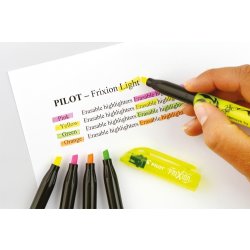 Pilot FriXion Light overstregningspen, gul