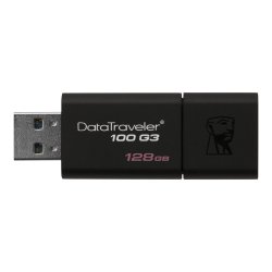 Kingston DataTraveler 100 G3 USB-nøgle, 128 GB