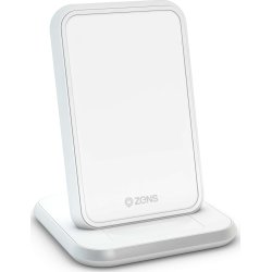 ZENS trådløs Qi bordlader, 220V 10W, hvid