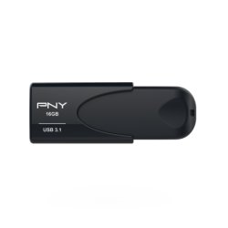 USB 3.1 PNY Attache 4 – 16 GB Svart