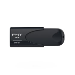 USB 3.1 PNY Attache 4 – 64 GB Svart