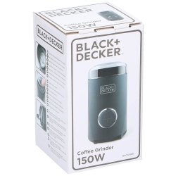 Kaffekvarn SVART+DECKER 150W Svart