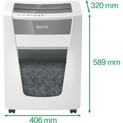 Dokumentförstörare Leitz IQ Office Pro P4 Vit