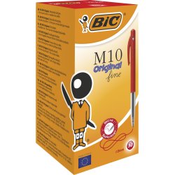 BiC M10 Original kulspetspenna | M | Röd