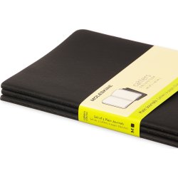 Anteckningsbok Moleskine Cahier L Svart
