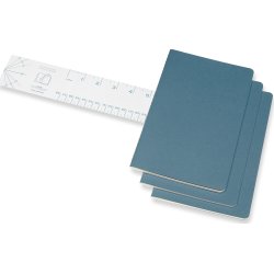 Anteckningsbok Moleskine Cahier L Blå