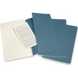 Anteckningsbok Moleskine Cahier L Blå