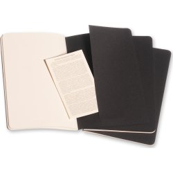 Anteckningsbok Moleskine Cahier L Svart