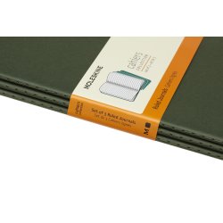 Anteckningsbok Moleskine Cahier L Grön