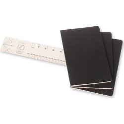 Anteckningsbok Moleskine Cahier L Svart