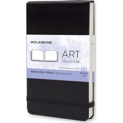 Moleskine Art Akvarel Album Svart