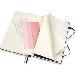 Anteckningsbok Moleskine Art Bullet L Svart