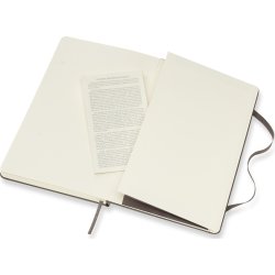 Notebook Moleskine Classic Anteckningsbok L Brun
