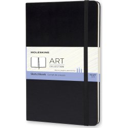 Moleskine Art Sketch Bok L Svart