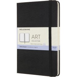 Moleskine Art Sketch Bok M Svart