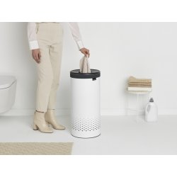 Tvättkorg Brabantia, 35 L, Vit