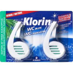 Klorin WC-blok, 2-pak