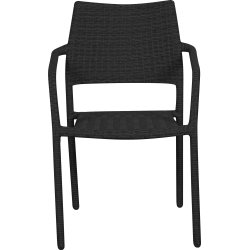 Maja Trädgårdsstol, stapelbar, svart
