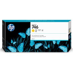 Bläckpatron HP No 746 Gul 300 ml
