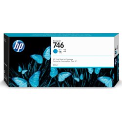 Bläckpatron HP No 746 Cyan 300 ml
