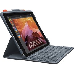 Surfplattefodral Logitech Slim Folio Tangentbord i