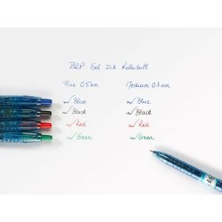 Pilot Begreen Bottle2Pen, gelpenna, 0,5 mm, blå