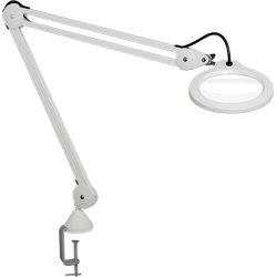 Luplampa Luxo LFM LED Vit
