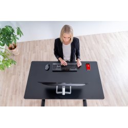 Sun-Flex Elite Höj- / sänkbord, 120x60cm, svart 